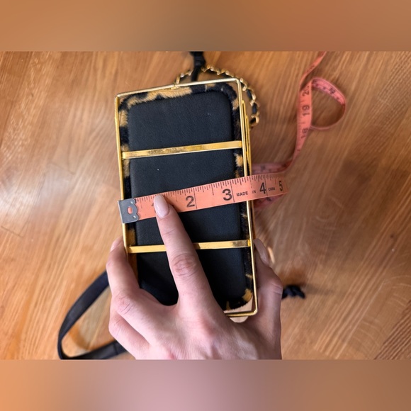 90s Vintage Leopard Box Bag - Picture 3 of 6